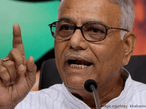 Senior BJP Leader Yashwant Sinha Hits out at Arun Jaitely
