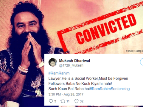 Twitterati Exploded In Funny Reaction After Judge Announces Gurmeet Ram Rahim’s Sentence