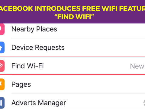 Facebook Introduces Free Wifi Feature: Find Wifi