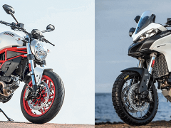 Ducati Monster 797 and Multistrada 950 to Launch in India