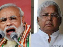 प्रधानमंत्री मोदी का लालू प्रसाद यादव पर जुबानी हमला