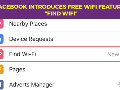 Facebook Introduces Free Wifi Feature: Find Wifi