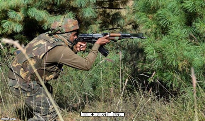 Indian Army Strikes Operation against Rebellions alongside the Indo-Myanmar Border