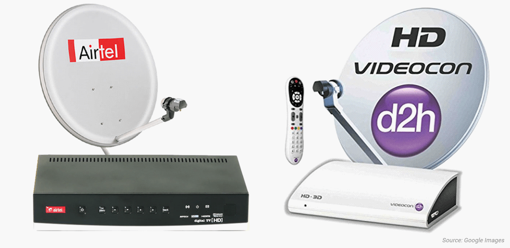 Videocon D2H and Airtel : Launches Smart Set-up Boxes